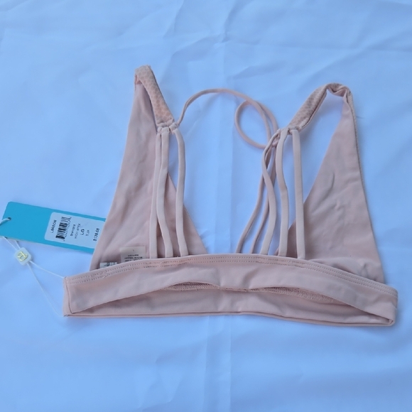 Beach Bunny Cream Triangle Bralette - Picture 2 of 3